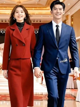 #创作灵感 #喜婆婆喜妈妈 #结婚啦 #喜妈妈婚宴装#喜妈妈礼服平时可穿 时尚套装春秋半身裙,洋气2025新款显瘦长袖洋气红色中长款收腰气质@抖加🔥上热门🔥dou+🔥热点宝 @我要上热门 @抖加小助理