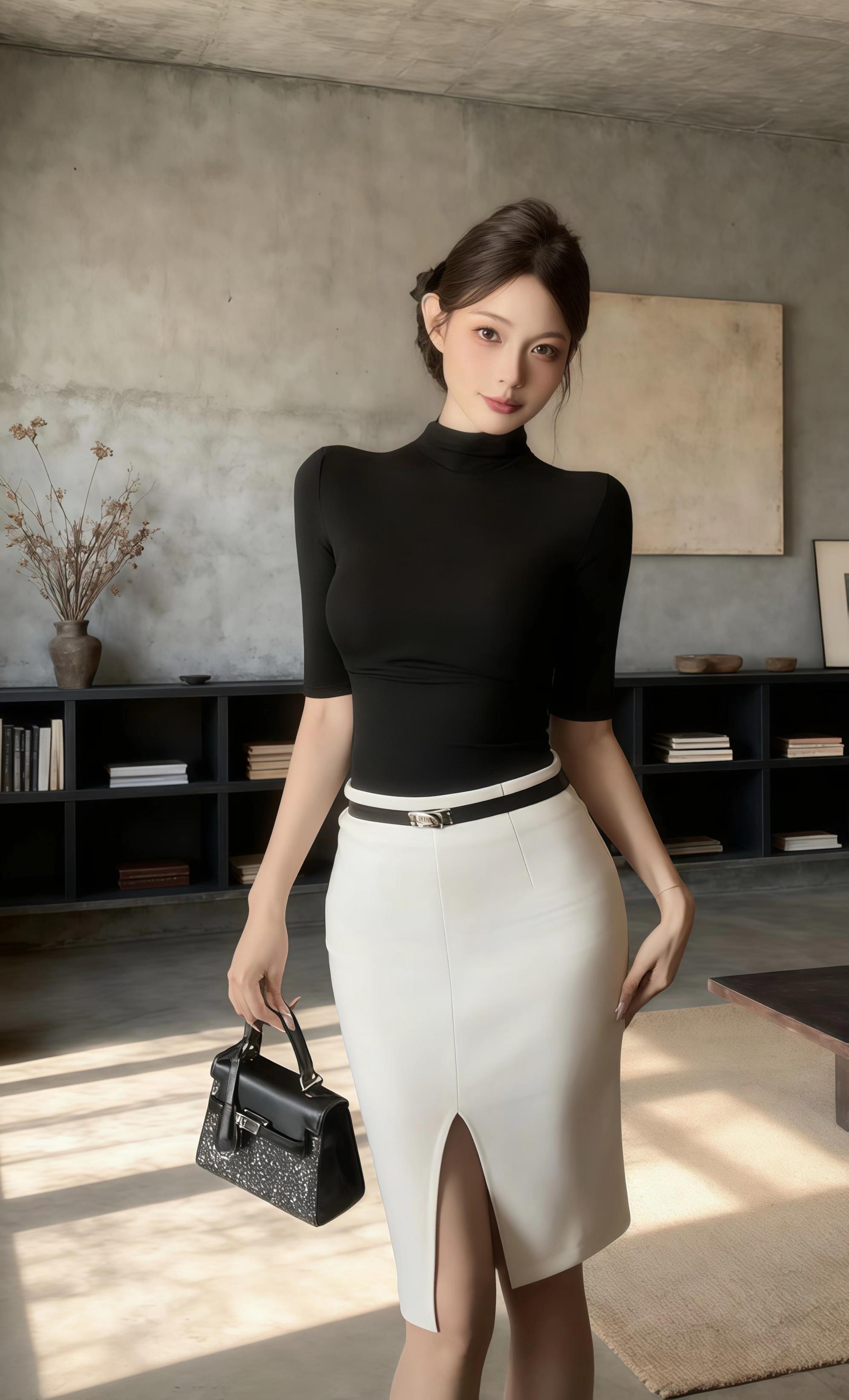 #辣妹穿搭 #春秋穿搭 #女人味穿搭 #穿出高级感 #极简穿搭