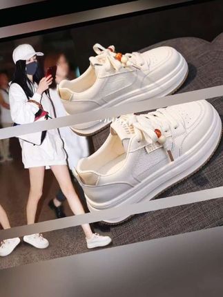 #厚底增高小白鞋#新款爆款夏季百搭运动休闲鞋#女鞋