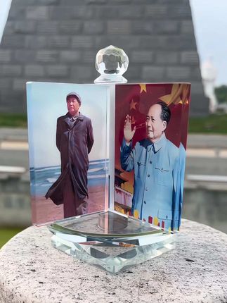 #摆件#水晶摆件#汽车摆件#致敬伟人