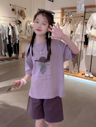 #高品质童装#儿童穿搭#儿童套装#生女儿就是用来打扮的#夏季新款