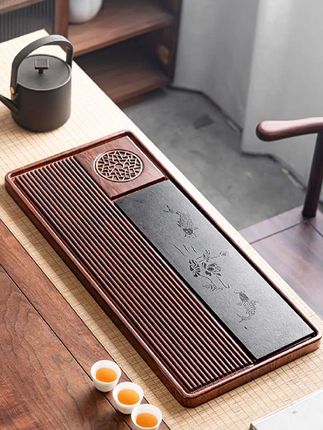 实用款茶盘2025新款家用茶台干泡台轻奢现代高级感排水式#茶盘 #茶台 #排水式茶盘 #干泡台 #家用茶盘排水管