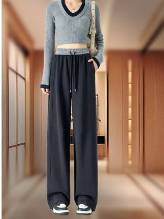 #女裤#运动裤#阔腿裤#弯刀裤#品质男装