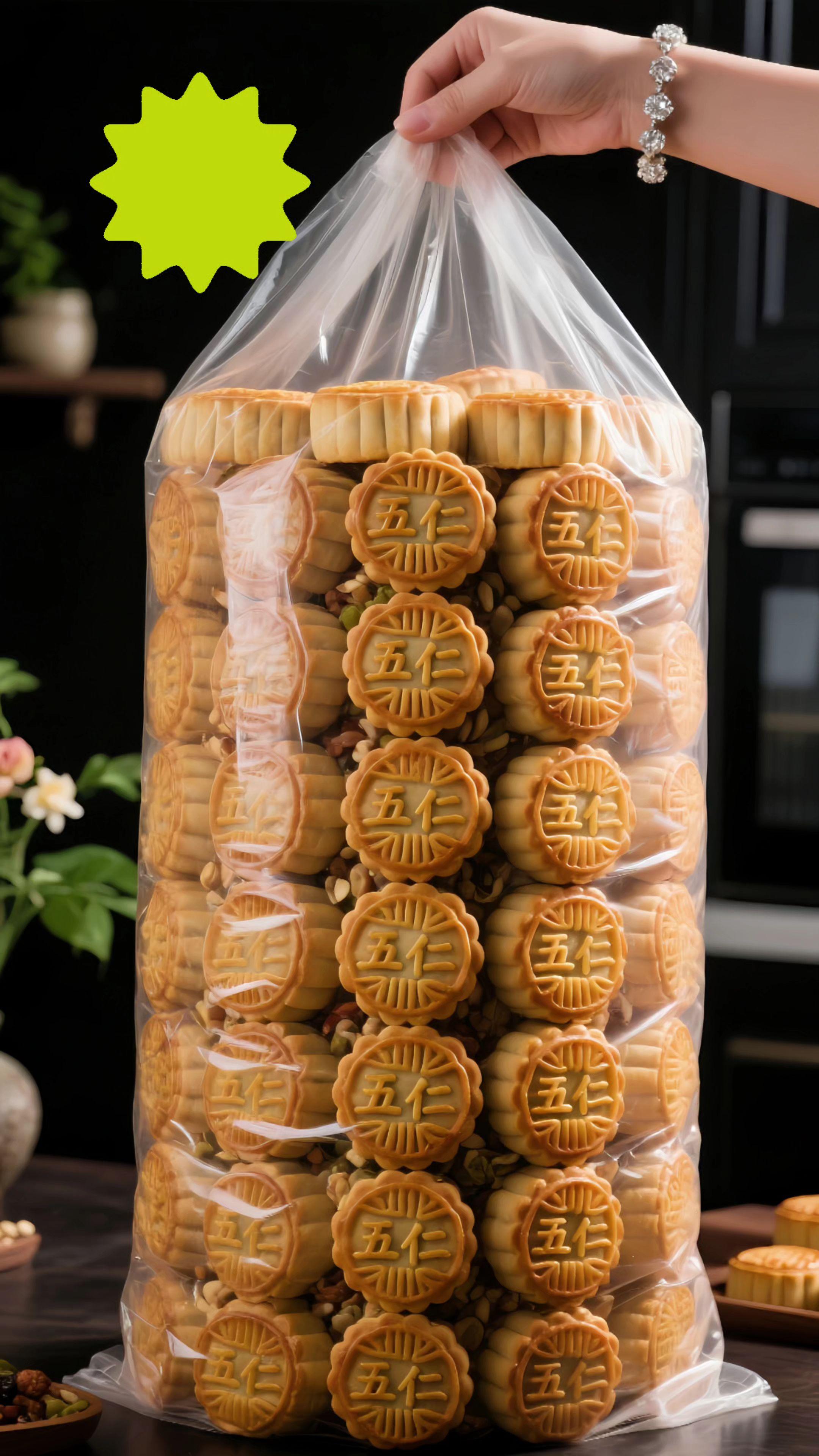 我还是喜欢这种小小的月饼,吃起来不会浪费。这个是五仁小月饼,皮薄馅足,口感松软,甜而不腻,都是小时候的味道,家里老人小孩都爱吃,而且现在价格也很划算,大家可以囤起来!!#传统糕点 #五仁月饼 #中式糕点 #快来一起尝个鲜 #上热门🔥