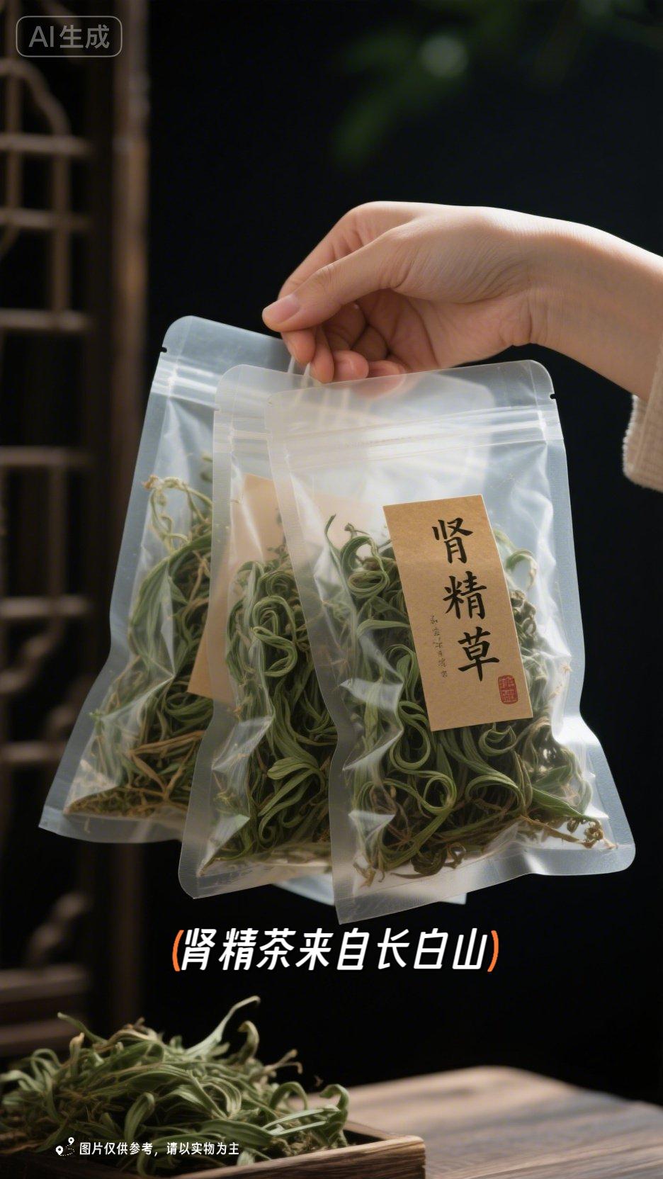 #肾精茶#黄金草#化石草#泡水