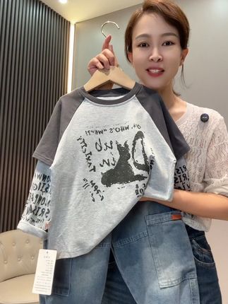 #谁穿谁好看系列 #潮童穿搭 #百搭上衣 #长袖t恤 #打底衫