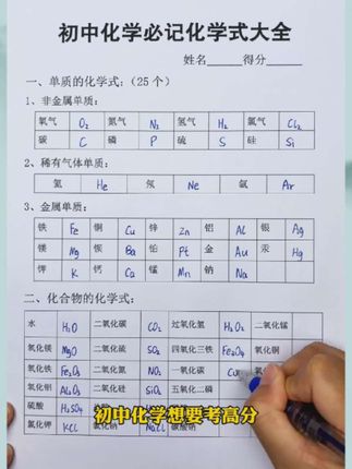 初中化学要想学好,知识点要全面巩固,就用这套化学方程式默写本,假期每天练一练,早默写,早轻松#初中化学#学霸秘籍#初三#家长必读