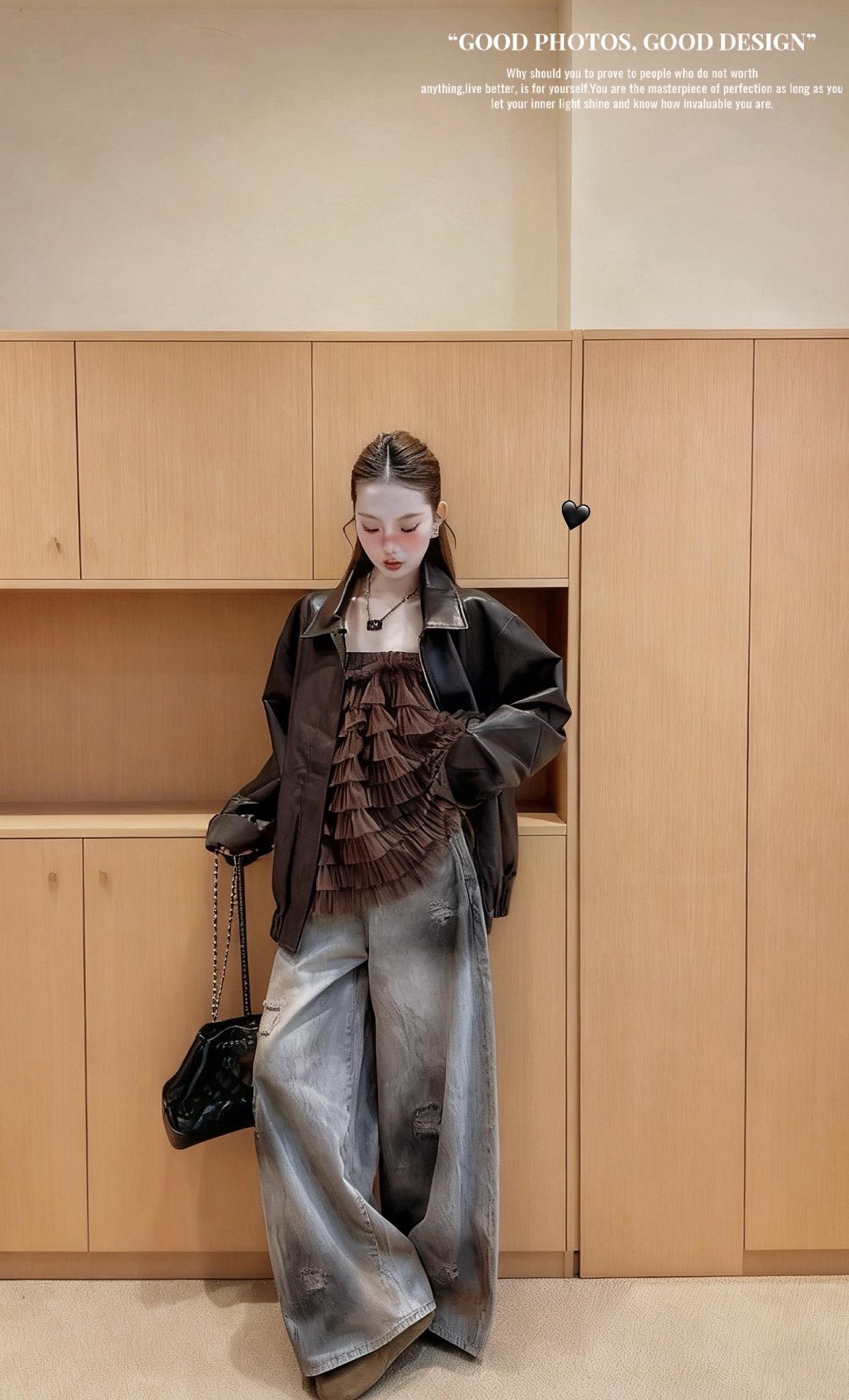 甜酷辣妹。#辣妹穿搭 #ootd穿搭 #看我把穿搭逆袭 #酷女孩穿搭 #气质穿搭