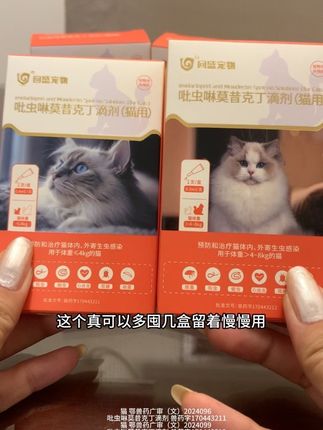教你一个省钱的好方法,就是用这种内外同驱,自己在家给猫咪狗狗驱虫#宠物驱虫 #猫咪驱虫