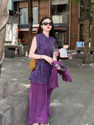#中国风穿搭 #高级感穿搭 #国风套装 #气质穿搭 #洋气减龄