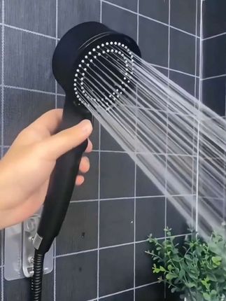九档增压花洒喷头家用淋浴强劲加压手持式浴室洗澡支架花晒莲蓬头 #花洒 #增压花洒 #增压喷头 #淋浴花洒 #沐浴花洒