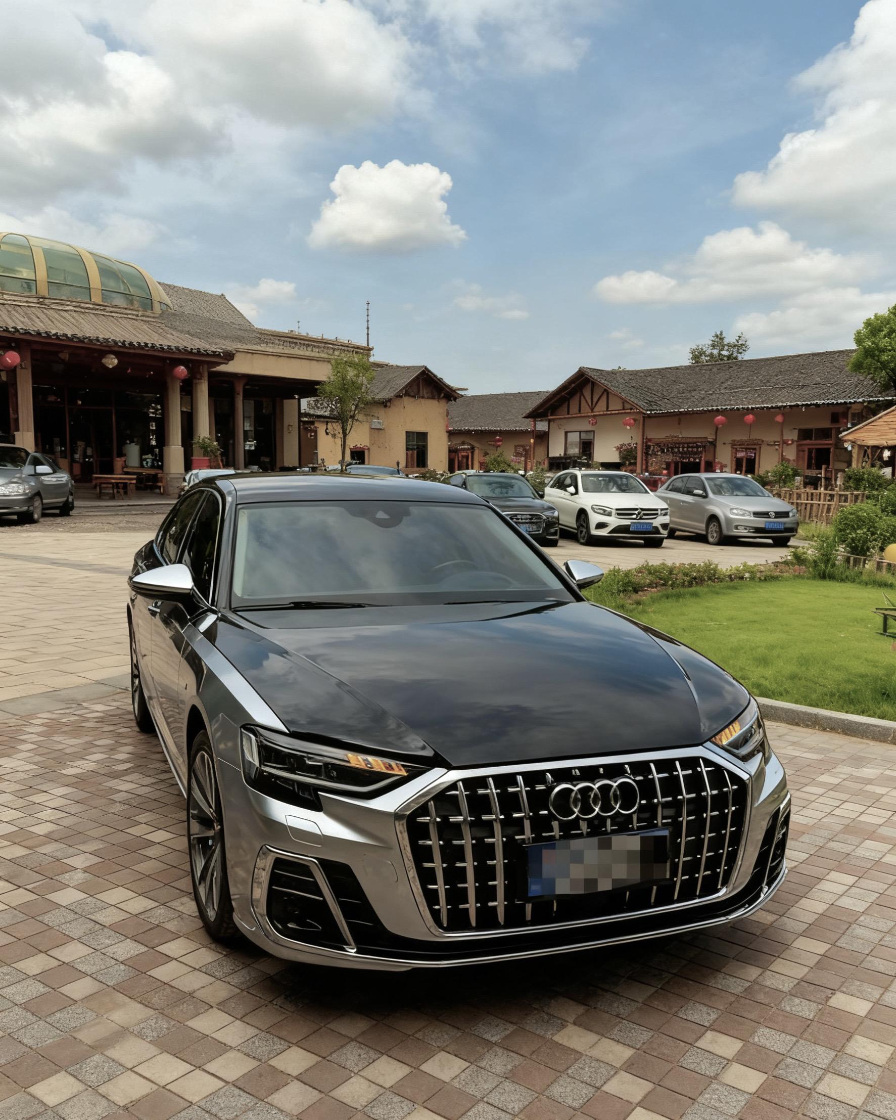 昨天蒙上被子问她 最喜欢哪个亲戚 她说最喜欢 六舅#奥迪 #霍希