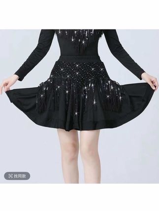 广场舞服装新款跳舞蹈裙练功比赛演出半身裙拉J舞短裙三步踩裙子#广场舞服装 #新款跳舞裙练功半身裙 #爆款热卖中 #好穿不贵 #好物分享🔥