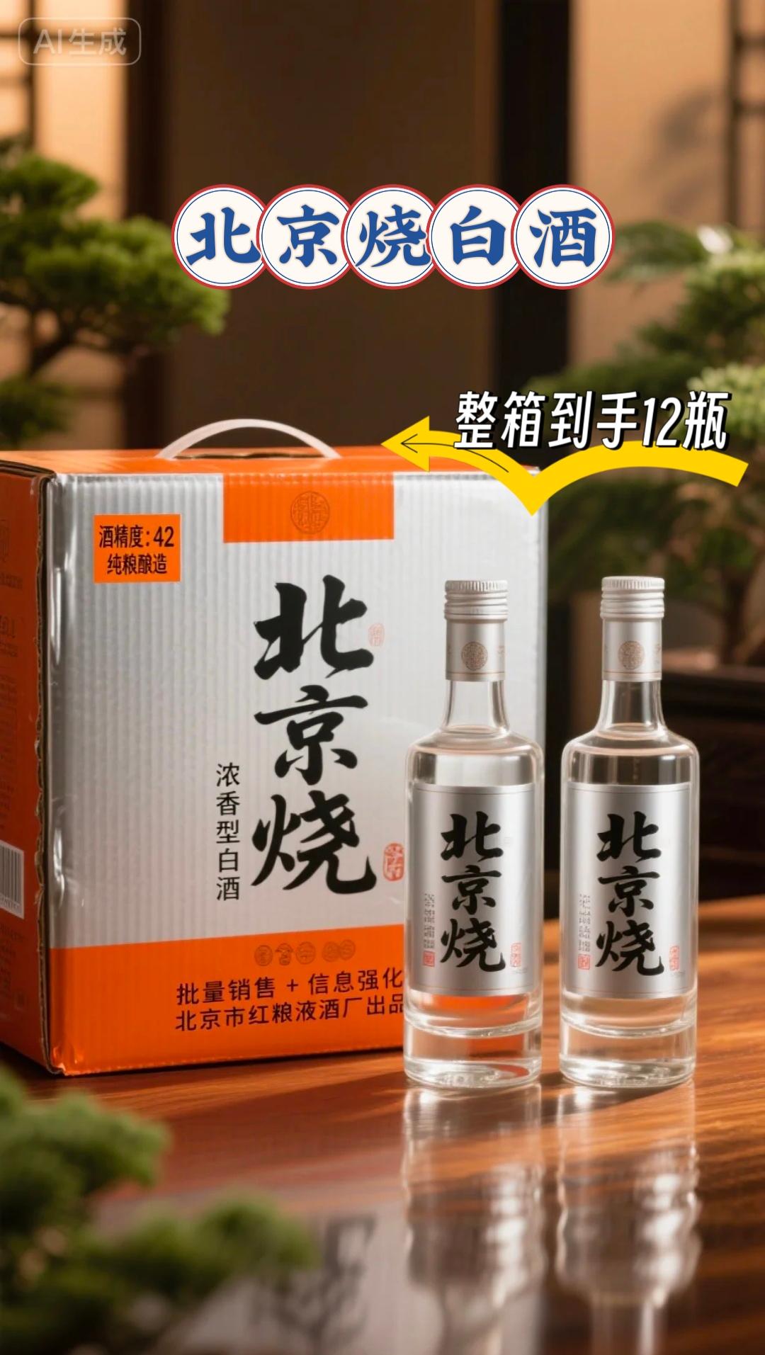打开瓶盖,浓郁的酒香瞬间弥漫开来,是粮香、曲香、窖香完美融合的味道。酒液清澈透明,挂杯明显。抿上一口,口感丰富,层次分明。先是醇厚的粮香,接着是浓郁的窖香,最后是淡淡的陈香,诸味协调,回味悠长。 整箱12瓶,每瓶500ml,不管是自己在家小酌,还是朋友聚会、家庭聚餐,都能满足需求。而且这酒拿来送礼也超合适,包装简约大气,很有北京特色。 爱喝浓香型白酒的友友们,别犹豫了,赶紧试试京众德北京烧酒,感受这地道的北京味儿!爱喝酒的大哥们赶紧冲!好喝不贵!#京众德北京烧酒 #纯粮白酒 #浓香型白酒 #创作灵感#热点