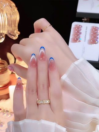 #这也太好看了 #显白美甲 #自己在家做美甲 #女神必备 #想戴就戴想摘就摘