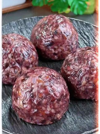 #五谷杂粮 #粗粮 #饭团子 #软糯 #手工美食