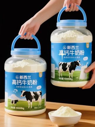 姐妹们,你们赶紧去抢这个两斤装的纯牛奶粉!它这个配料表只有生牛乳,一打开就是浓浓的奶香味,而且是初乳高钙的,老人小孩都可以放心喝。关键是这个价格太划算了,买过的姐妹都说好,没喝过的姐妹赶紧尝尝看,喜欢的朋友赶紧点击链接下单吧!#奶粉 #牛奶粉 #早餐吃什么 #营养健康 #高钙奶粉