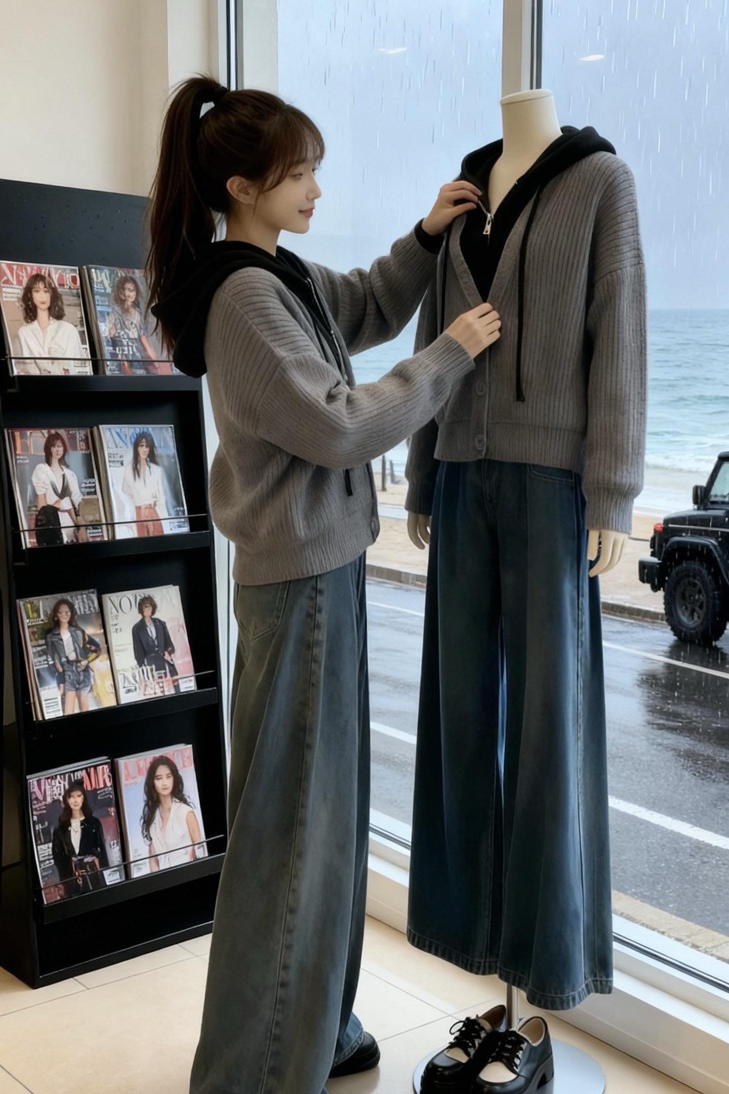 #氛围感气质穿搭 #女装 #穿搭搭配 #女装穿搭