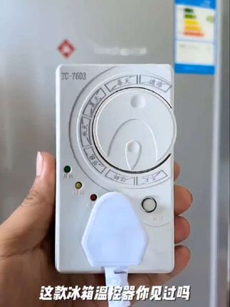 冰箱用久了结冰又耗电 给家里冰箱安装一个#冰箱温控器 不仅省下不少电 制冷效果也非常好#节能环保#省钱小妙招#生活好帮手#实用好物#居家好物@DOU+小助手