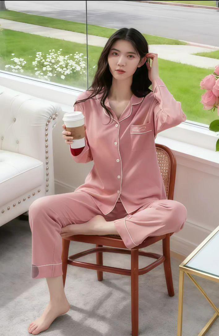 #面料柔软舒适 #宅家睡衣秀 #睡衣外穿 #透气 #在家也要美美哒