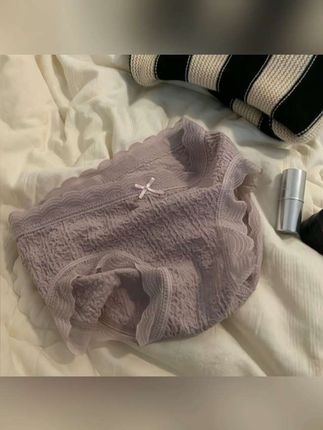 【独立包装】软fufu~奶肤舒适女士内裤蕾丝边棉裆中腰包臀透气少女#面料柔软亲肤 #蕾丝内裤#内裤#女士内裤#仙女必备 @抖加🔥上热门🔥dou+🔥热点宝