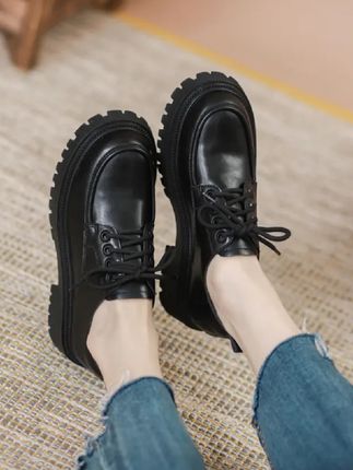 #好穿不累脚 #乐福鞋女款 #百搭厚底乐福鞋 #乐福鞋单鞋 #乐福鞋女