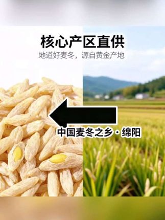 / 绵阳【川麦冬】带芯煮水煲汤炖肉精选麦冬元气四宝搭配黄芪滋补养生#好物推荐