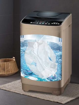 全自动洗衣机洗脱一体快洗单脱#好物推荐🔥 #智能家电 #方便 #洗衣机