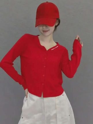 【现货带运费险】秋上新260克精棉纽扣开衫长袖休闲宽松百搭上衣