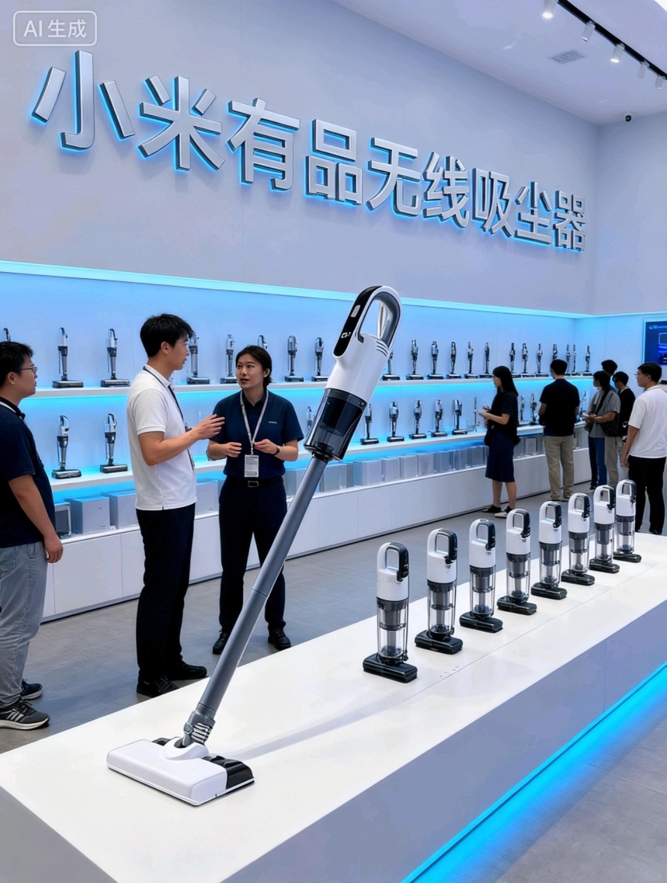 小米有品生态链无线吸拖一体机,强劲大吸力从容应对各类污渍。切换拖地刷头,即刻化身清洁多面手,吸、拖、洗三位一体,高效清洁不费力。清洁无盲区,洁净立显。充电便捷迅速,续航长久给力。#懒人神器 #生活好帮手 #无线吸尘器手持 #清洁神器 #居家必备