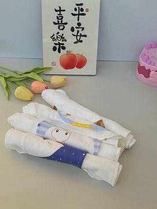 宝宝纯棉纱布吸汗巾婴儿童隔汗巾垫背全棉大号幼儿园男女孩#吸汗巾#隔汗巾#宝宝用品 #宝妈推荐 #母婴好物