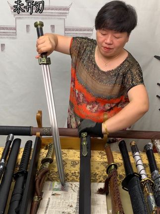 #如意剑#冷兵器#男人的玩具#工艺品@DOU+上热门