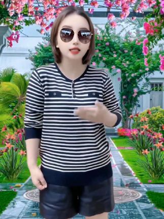 #条纹针织衫#素希好物#打底衫#创作者中心 #创作灵感 @DOU+上热门 @巨量千川