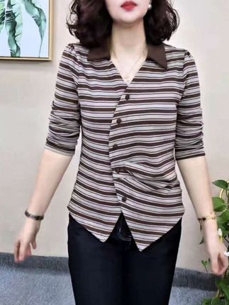#百搭上衣 #洋气小衫 #长袖打底@DOU+小助手