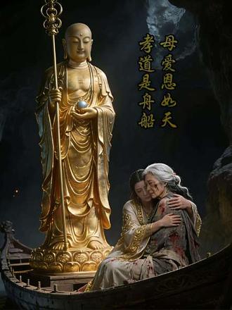 母爱恩如天 孝道是舟船……
南无大愿地藏王菩萨🙏🏻🙏🏻🙏🏻
#地藏王菩萨#孝道#父母恩#原创作品#佛学 #地藏王菩萨