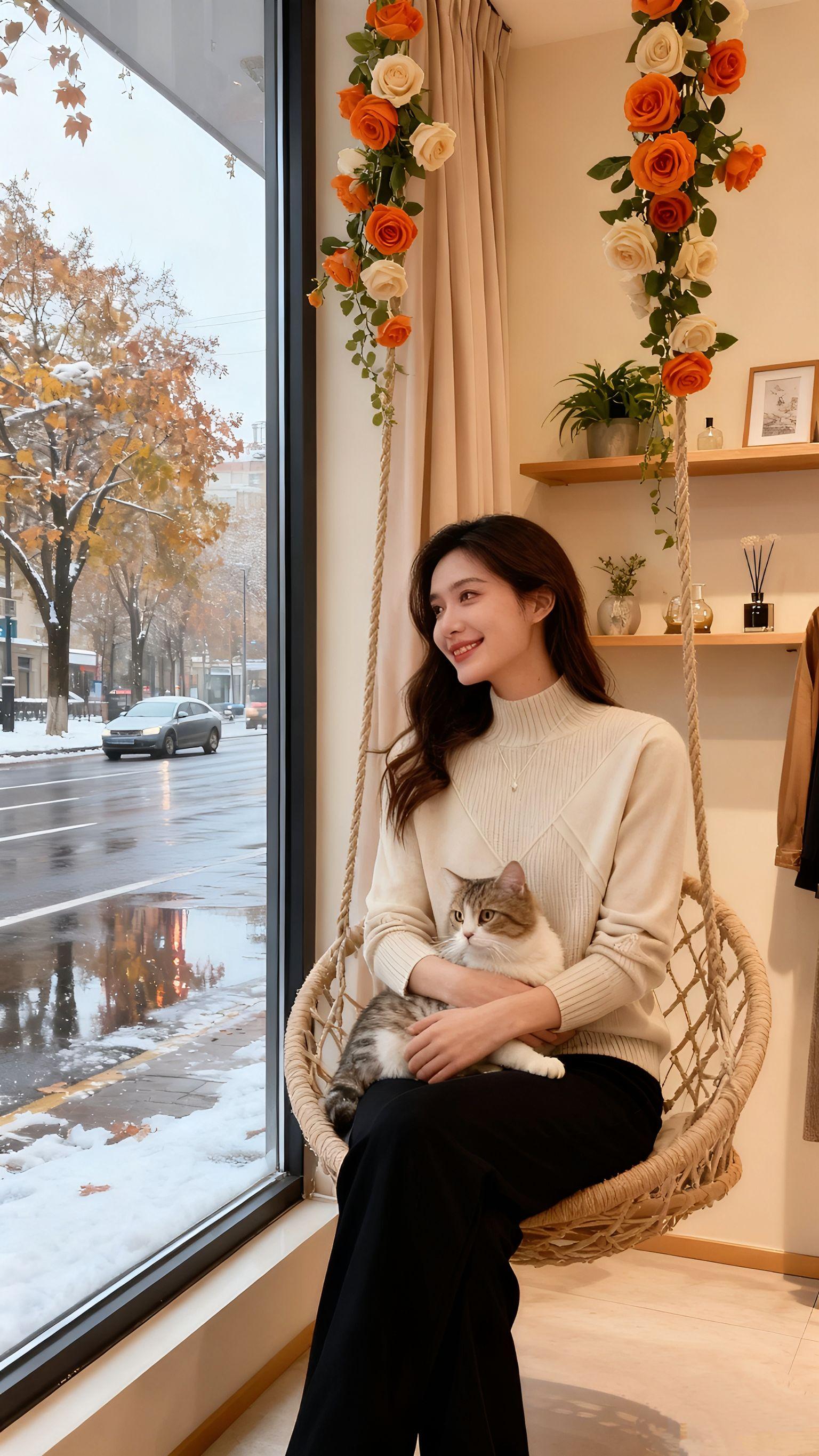 #秋冬穿搭新鲜感在线#纯100羊绒衫时尚2025秋冬新款中年女士妈妈洋气针织衫半高领毛衣#优雅气质穿#上热#气质优雅大