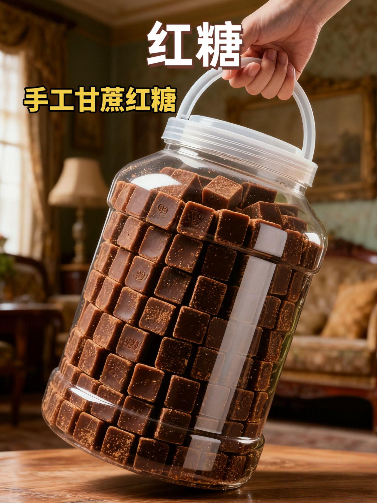 云南手工甘蔗红糖,取自新鲜甘蔗,手工熬制古法匠心。色泽温润如琥珀,质地细腻似凝脂,轻咬一口,甘蔗清香在舌尖绽放,甜而不腻暖人心扉。无论是泡一杯暖饮,还是佐餐调味,都能让你尝到云南的地道甜蜜,是冬日暖心、日常养生的实惠之选~#甘蔗红糖 #红糖 #经济实惠 #上热门🔥 #云南红糖