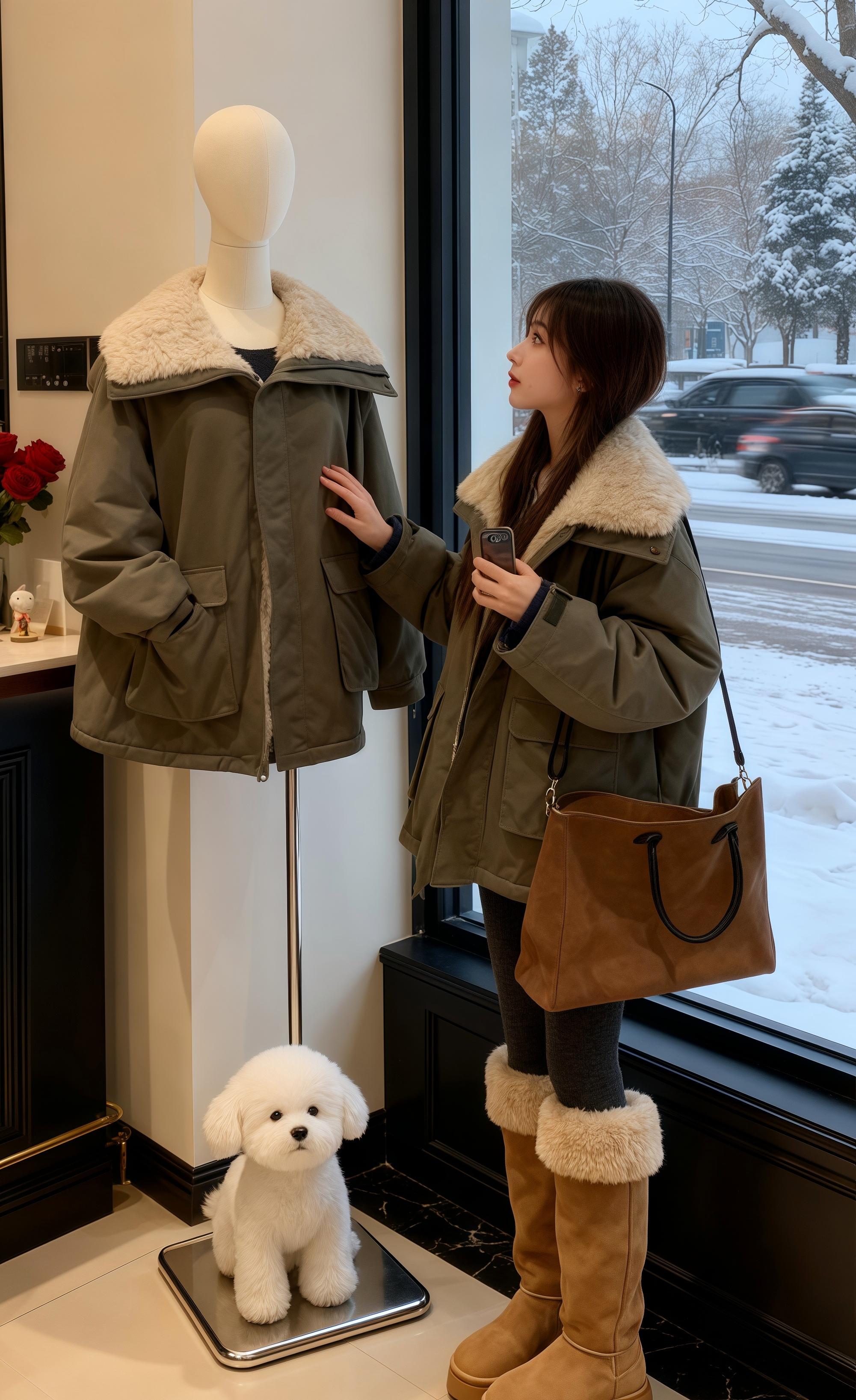 #小个子外套 #派克服穿搭 #秋冬外套 #加厚外套 @抖加🔥上热门🔥dou+🔥热点宝 @抖音🔥上热门