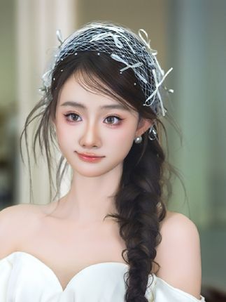 #新娘头饰#头饰 #新娘造型 #新娘发饰#发饰