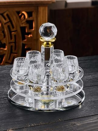 #创作灵感 #金箔钻面水滴白酒杯 #陪你精致生活 #器物之美 #无限回购的宝藏单品