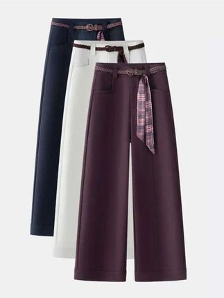 这条阔腿裤真的百搭又舒适,三个颜色都超喜欢!😍👖 #时尚休闲阔腿裤 #极简生活必备