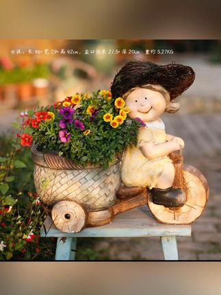 花中园花园装饰创意个性大花盆阳台露台别墅民宿造景布置装饰摆件#装饰花摆件 #摆件工艺品 #摆件 #治愈系 #好物推荐 @DOU+小助手 @DOU+上热门 @巨量千川