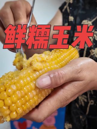 内蒙古沙土地鲜糯玉米,拉丝,口感软糯、清甜#糯玉米#早餐吃什么#囗感特别好#大人小孩都爱吃#好物推荐🔥