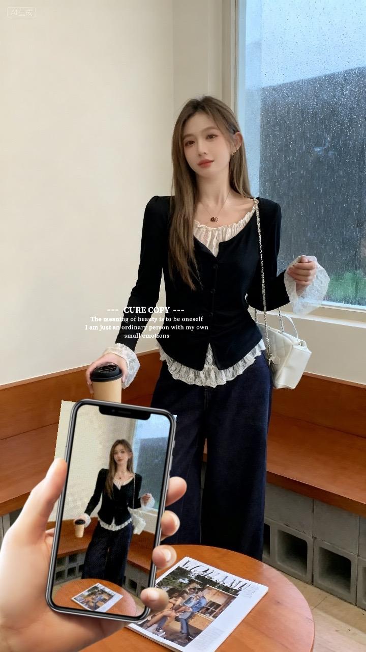 #微胖穿搭#韩里韩气 #高级感穿搭 #大码显瘦#秋冬穿搭