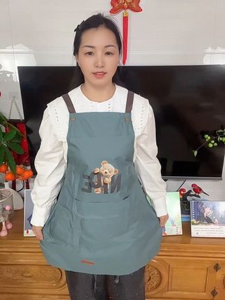 #围裙#防水防油围裙 #厨房围裙#防水工作服薄款