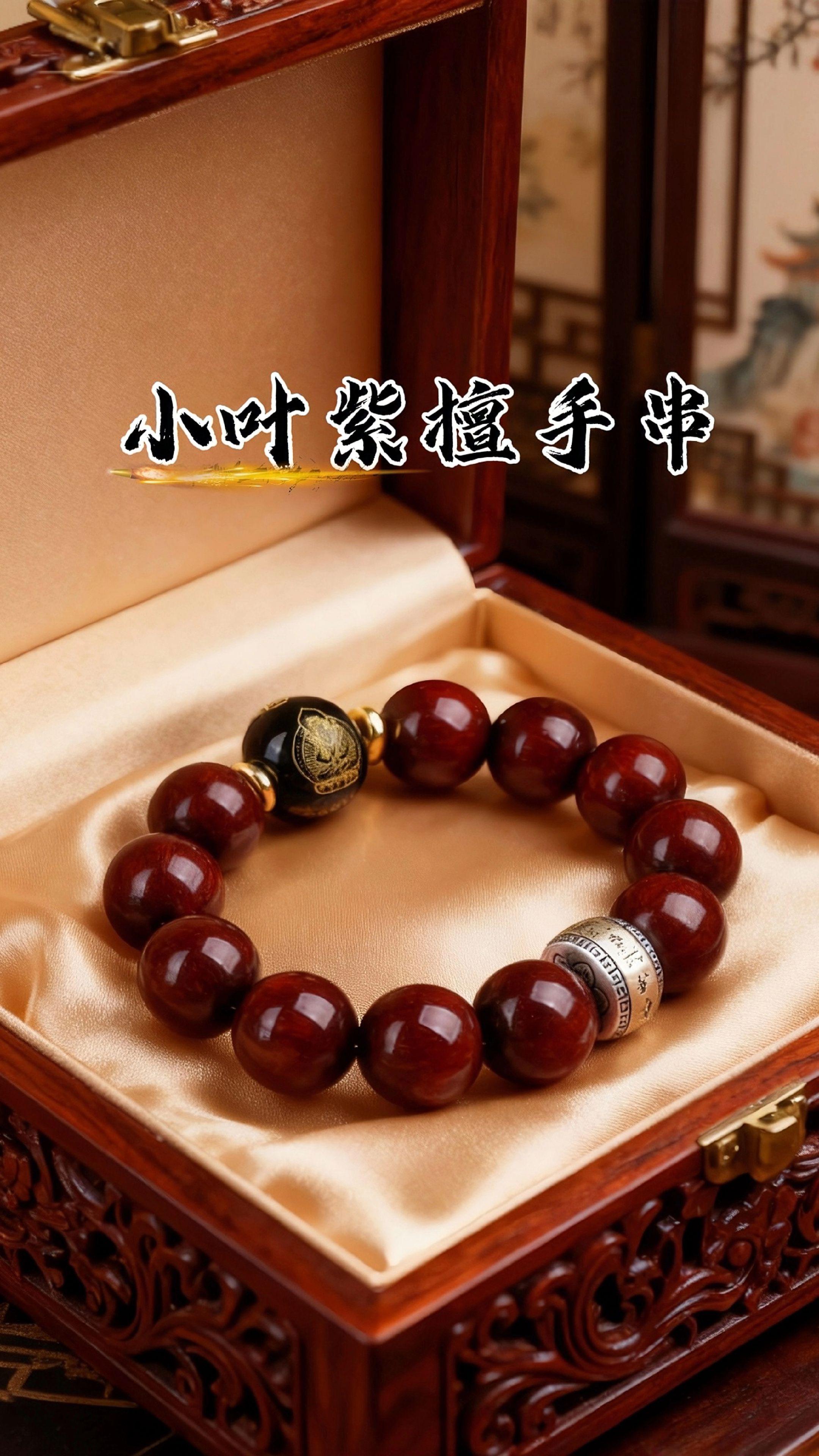 印度小叶紫檀手串,精选紫檀二膘料,高油高密,配玛瑙与925银复古转珠,古朴又大气。#小叶紫檀手串 #玛瑙 #手串搭配 #小叶紫檀 #文玩配饰