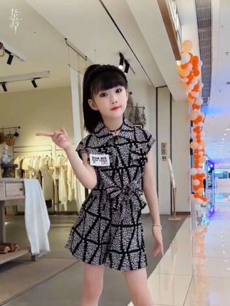 女童夏季新款洋气宽松短袖短裤套装两件套#夏季穿搭 #面料柔软舒适 #爆款热卖中 #短袖t恤