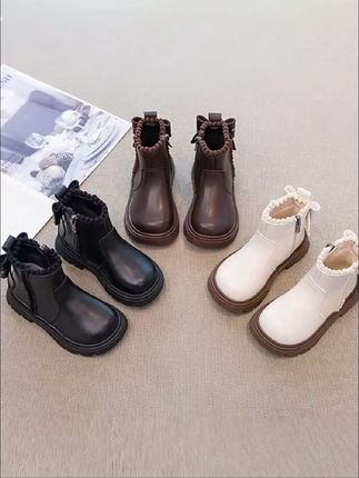 女童秋款单靴#女童马丁靴#小皮靴#儿童加绒靴#女孩短靴#女童短靴 #女孩短靴