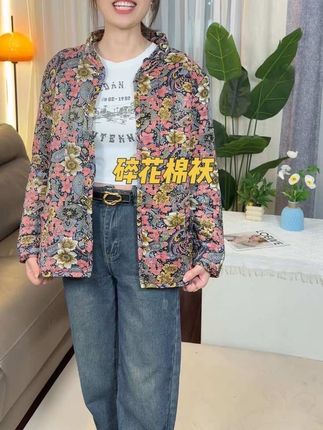 快抢16.9元的碎花小棉袄 #棉袄 #碎花棉袄 #棉服外套 #中老年女装 #妈妈装