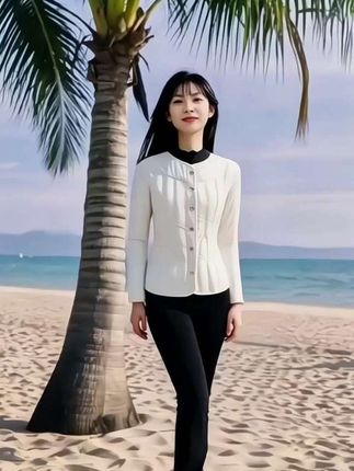 秋冬新款长袖羽绒内胆女修身轻薄内穿打底短款显瘦白鸭绒羽绒服#长袖羽绒服内胆#轻薄羽绒服#羽绒服